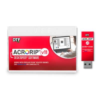 ACRORIP V11, works for DTF, DTG and UV Printers (includes Multi Image Handling, and Epson P700 / P900 Compatibility) - desktopDTF