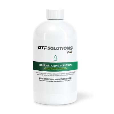 DTFLINE De-Plasticizing Solution - for the cleaning of solidified ink around the printhead - 950 ml