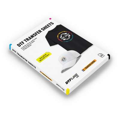 DTFLINE DTF Transfer (Matte, Cold Peel) - 13 x 19 in (A3+) - 20 Pack